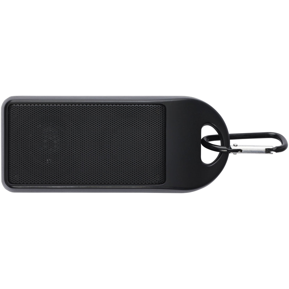 Speaker Bluetooth® IPX4 in plastica riciclata RCS da 3 W Omni personalizzato con logo - Pubblienne