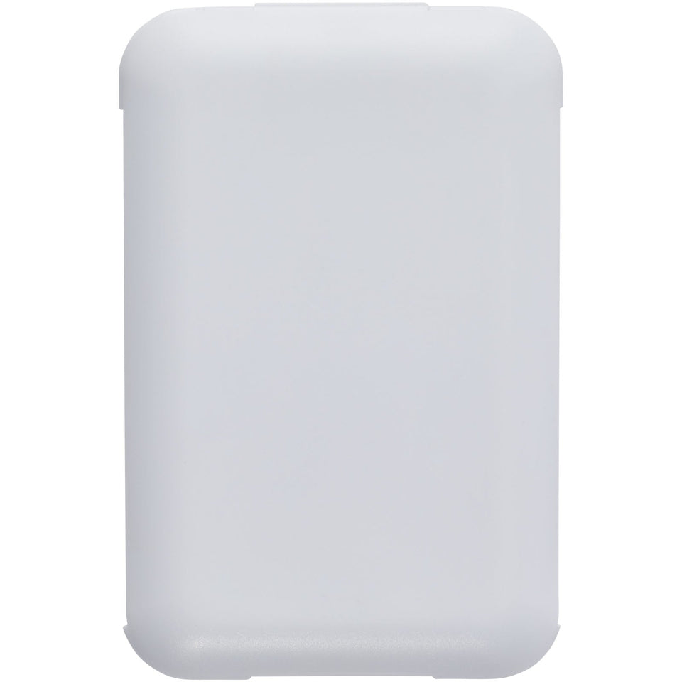 Cavo di ricarica modulare in plastica riciclata con supporto per telefono Savvy personalizzato con logo - Pubblienne