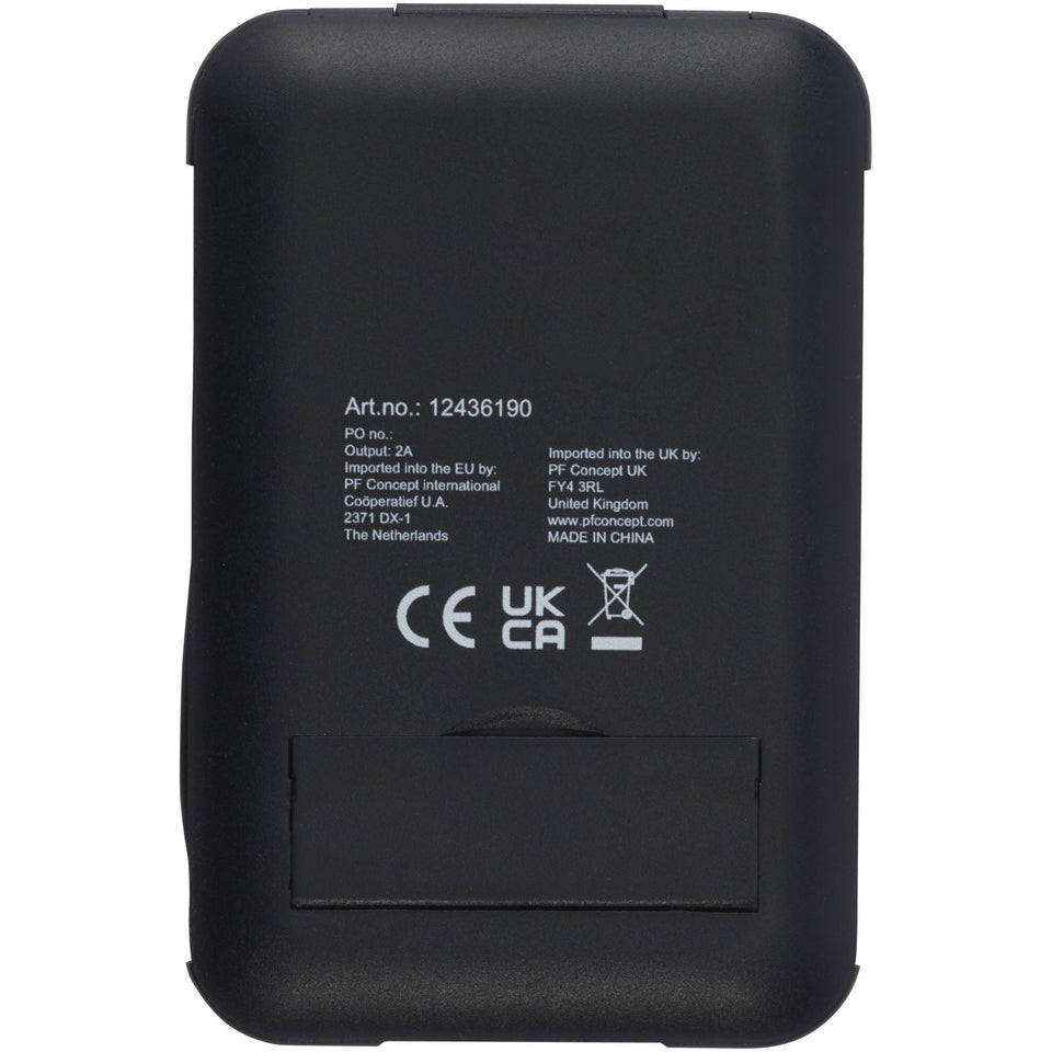 Cavo di ricarica modulare in plastica riciclata con supporto per telefono Savvy personalizzato con logo - Pubblienne