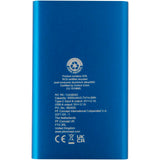 Power bank in alluminio riciclato da 4000 mAh tipo C Pep personalizzato con logo - Pubblienne