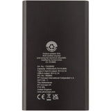 Power bank in alluminio riciclato da 4000 mAh tipo C Pep personalizzato con logo - Pubblienne
