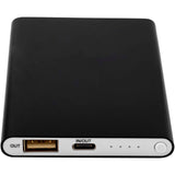 Power bank in alluminio riciclato da 4000 mAh tipo C Pep personalizzato con logo - Pubblienne