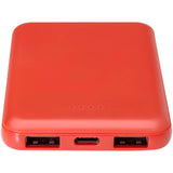 Power bank da 5000 mAh di Tipo C in plastica riciclata Asama personalizzato con logo - Pubblienne
