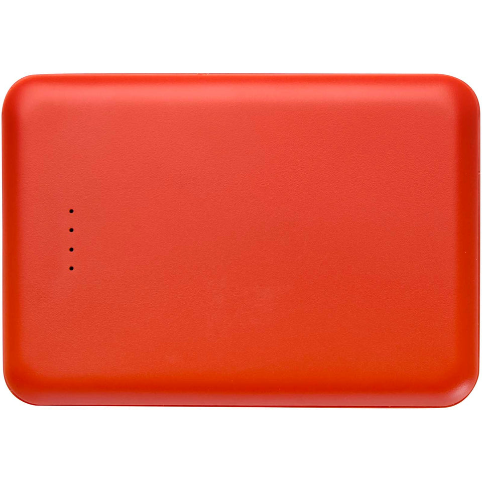 Power bank da 5000 mAh di Tipo C in plastica riciclata Asama personalizzato con logo - Pubblienne