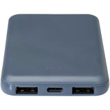 Power bank da 5000 mAh di Tipo C in plastica riciclata Asama personalizzato con logo - Pubblienne