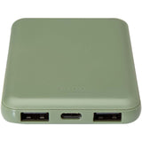 Power bank da 5000 mAh di Tipo C in plastica riciclata Asama personalizzato con logo - Pubblienne