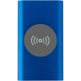 Power bank wireless da 4000 mAh Type C in alluminio riciclato Juice personalizzato con logo - Pubblienne