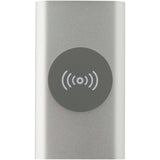 Power bank wireless da 4000 mAh Type C in alluminio riciclato Juice personalizzato con logo - Pubblienne