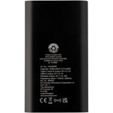 Power bank wireless da 4000 mAh Type C in alluminio riciclato Juice personalizzato con logo - Pubblienne
