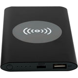 Power bank wireless da 4000 mAh Type C in alluminio riciclato Juice personalizzato con logo - Pubblienne