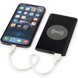 Power bank wireless da 4000 mAh Type C in alluminio riciclato Juice personalizzato con logo - Pubblienne