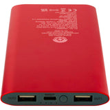 Power bank wireless da 8000 mAh Type C in alluminio riciclato Juice personalizzato con logo - Pubblienne