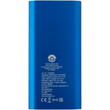 Power bank wireless da 8000 mAh Type C in alluminio riciclato Juice personalizzato con logo - Pubblienne