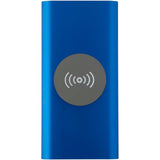 Power bank wireless da 8000 mAh Type C in alluminio riciclato Juice personalizzato con logo - Pubblienne