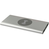Power bank wireless da 8000 mAh Type C in alluminio riciclato Juice personalizzato con logo - Pubblienne