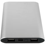 Power bank wireless da 8000 mAh Type C in alluminio riciclato Juice personalizzato con logo - Pubblienne