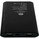Power bank wireless da 8000 mAh Type C in alluminio riciclato Juice personalizzato con logo - Pubblienne