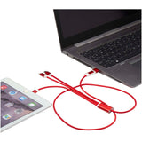 Cavo di ricarica in alluminio riciclato 5-1 Versatile personalizzato con logo - Pubblienne