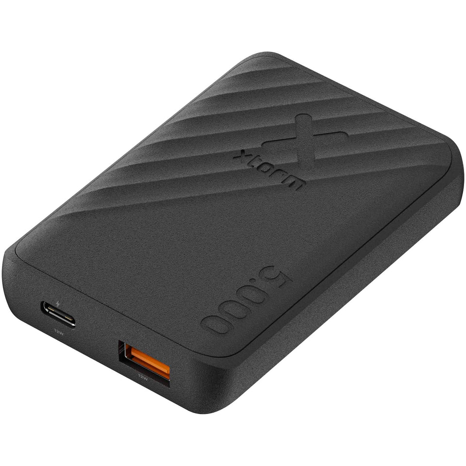 Power bank a ricarica rapida da 5.000 mAh 12 W Xtorm XG205 Go2 personalizzato con logo - Pubblienne