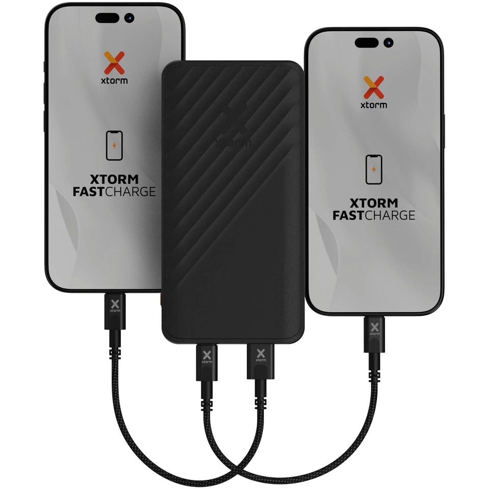 Power bank a ricarica rapida da 10.000 mAh 15 W Xtorm XG210 Go2 personalizzato con logo - Pubblienne