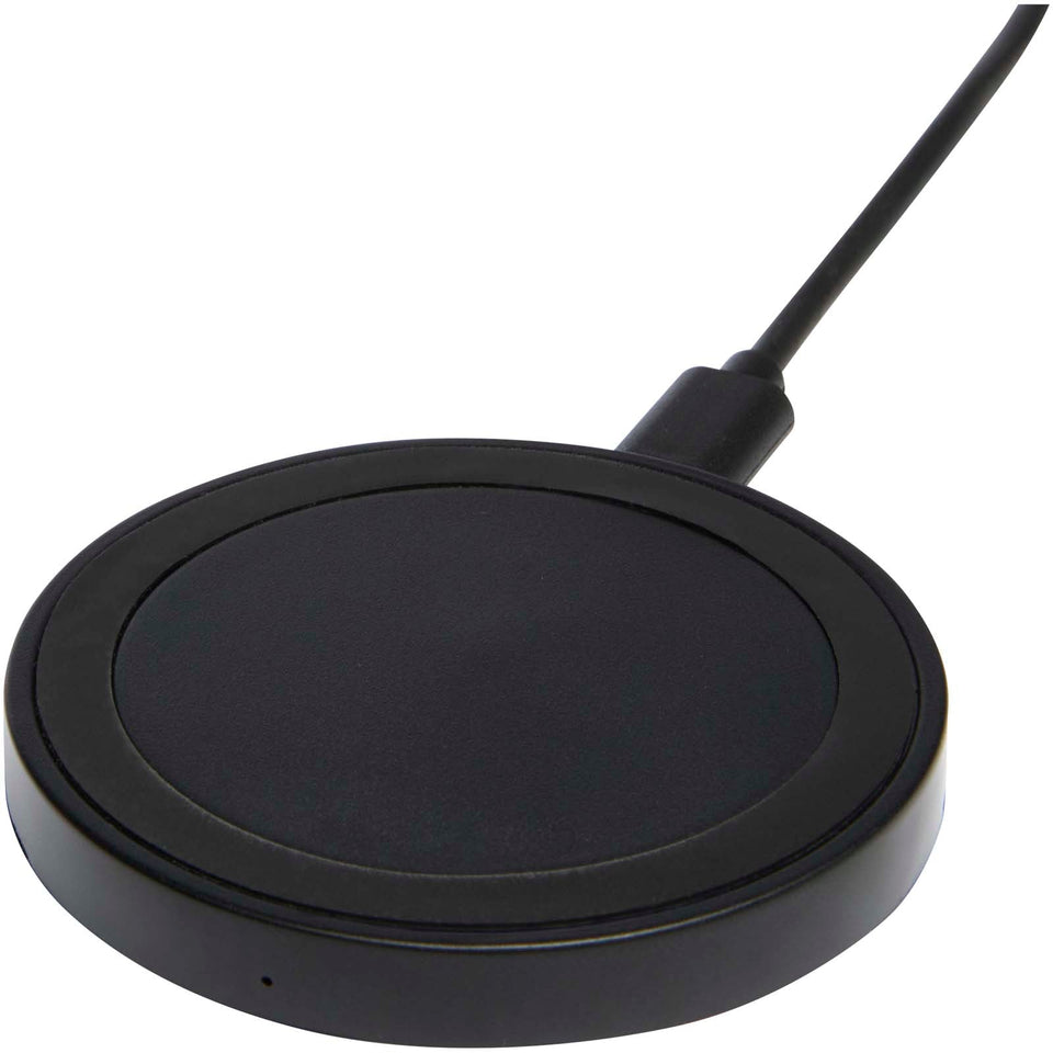Stazione di ricarica wireless in plastica riciclata da 15 W Freal personalizzato con logo - Pubblienne
