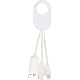 Cavo di ricarica 4-in-1 in alluminio riciclato Troop personalizzato con logo - Pubblienne