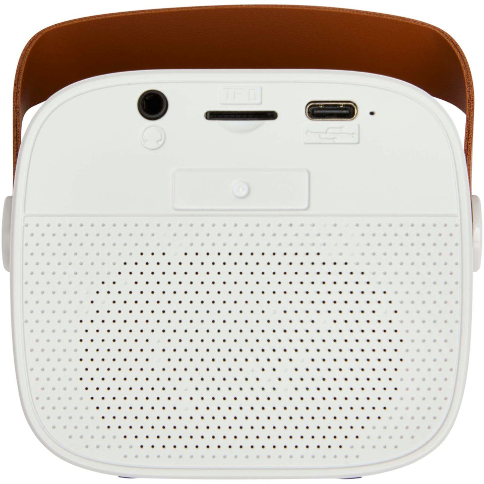 Altoparlante wireless da 3 W in plastica riciclata Diya personalizzato con logo - Pubblienne