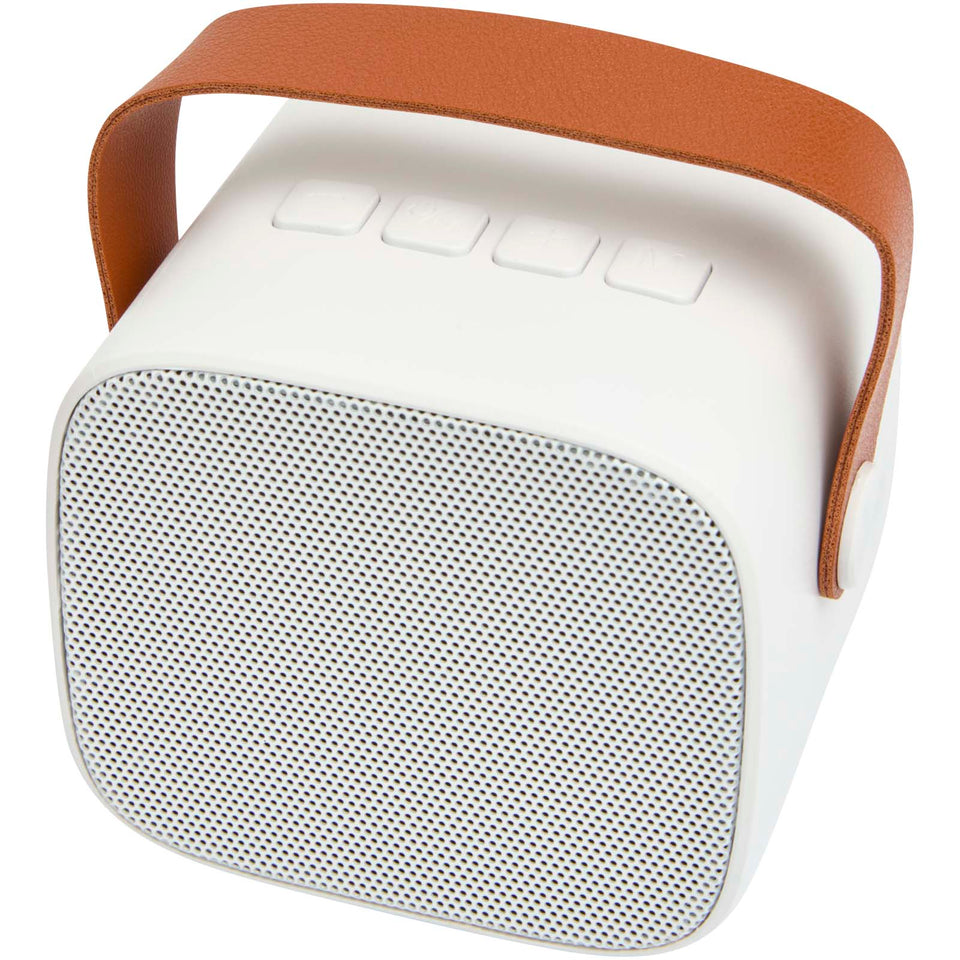 Altoparlante wireless da 3 W in plastica riciclata Diya personalizzato con logo - Pubblienne