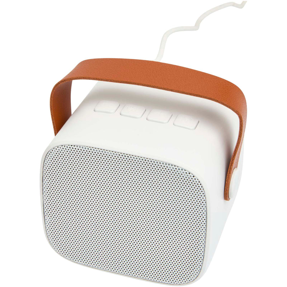 Altoparlante wireless da 3 W in plastica riciclata Diya personalizzato con logo - Pubblienne