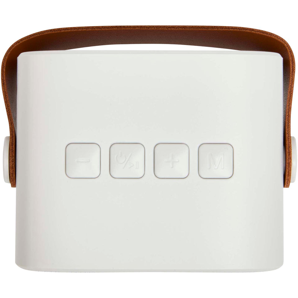 Altoparlante wireless da 3 W in plastica riciclata Diya personalizzato con logo - Pubblienne