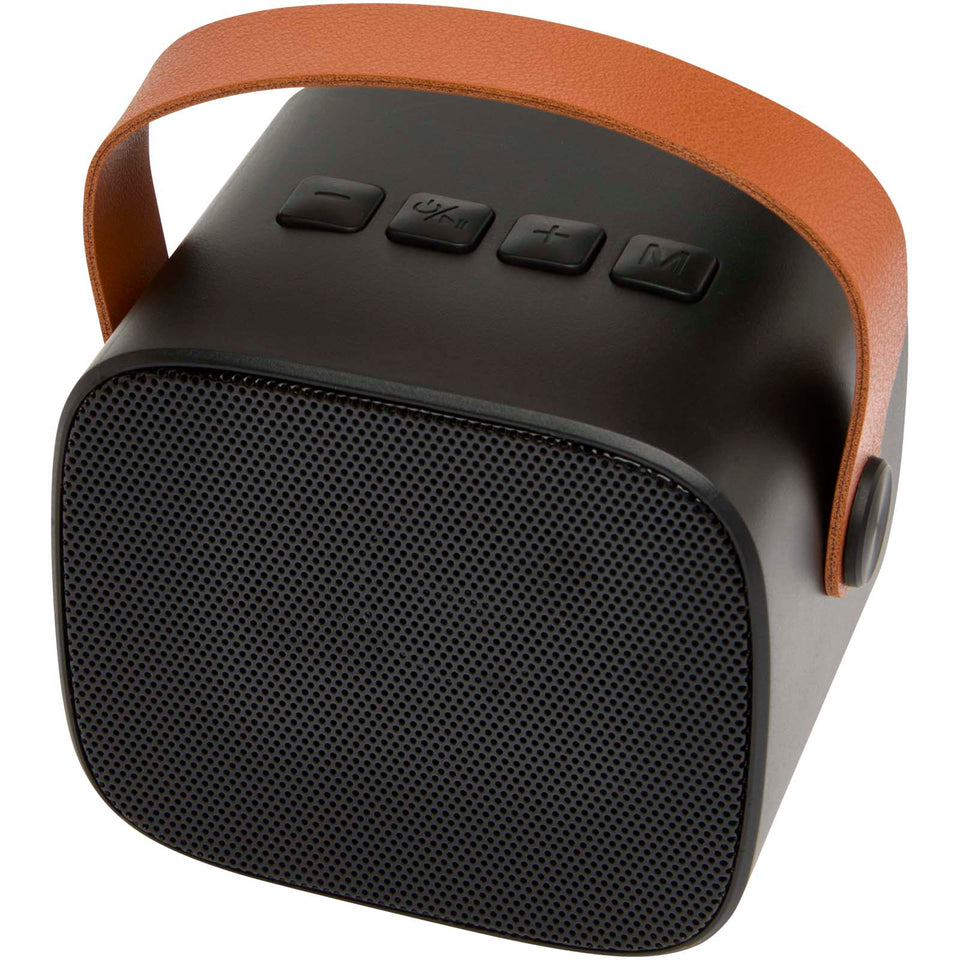 Altoparlante wireless da 3 W in plastica riciclata Diya personalizzato con logo - Pubblienne