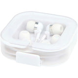 Cuffie tipo C cablate con astuccio in plastica riciclata Baekdu personalizzato con logo - Pubblienne
