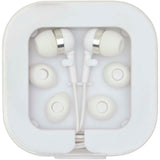 Cuffie tipo C cablate con astuccio in plastica riciclata Baekdu personalizzato con logo - Pubblienne
