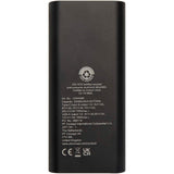 Power bank in alluminio riciclato certificato RCS da 20.000 mAh e 70 W Acamar personalizzato con logo - Pubblienne