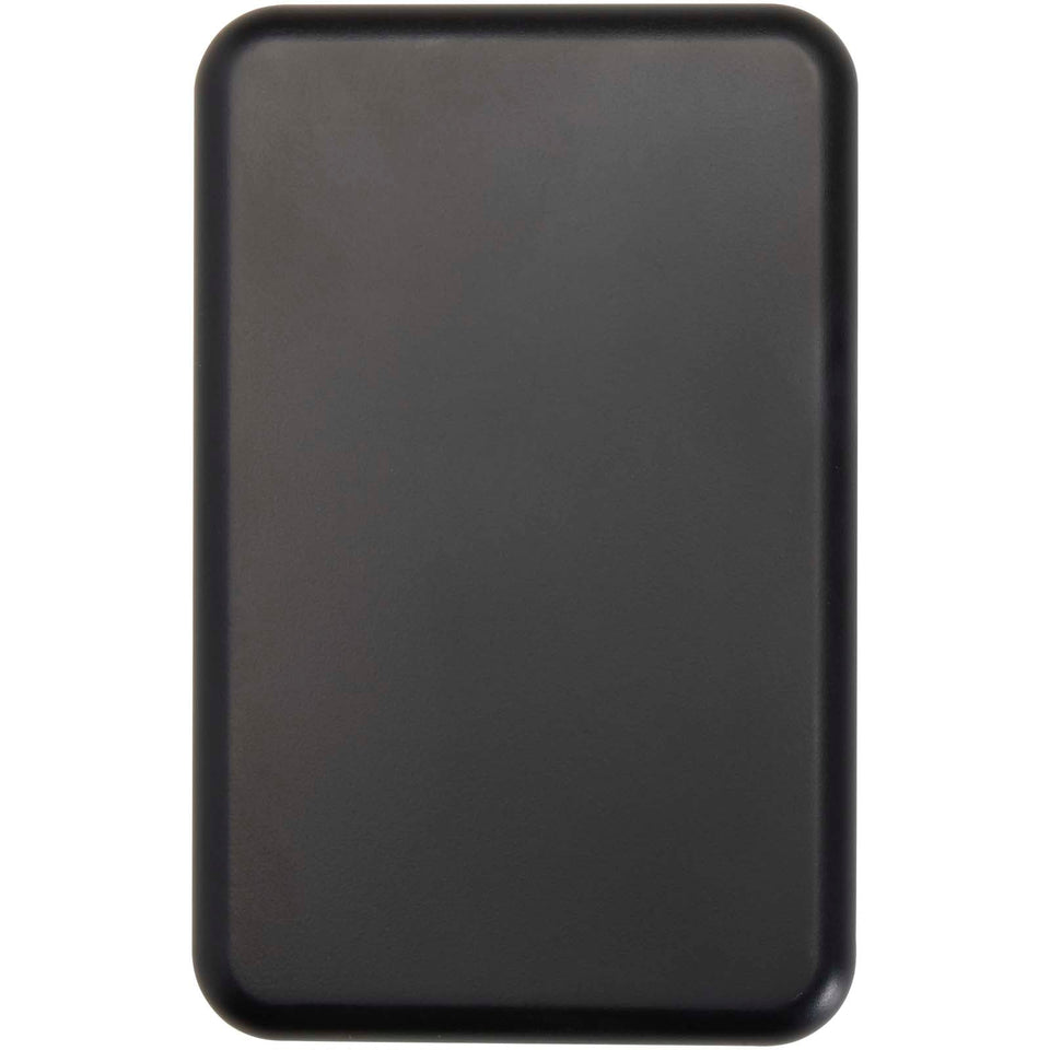 Power bank magnetico wireless da 10.000 mAh e 15 W con 20 W PD in plastica riciclata Acrab personalizzato con logo - Pubblienne