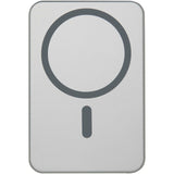 Power bank magnetico da 5000 mAh in alluminio riciclato RCS Avis personalizzato con logo - Pubblienne
