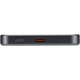 Power bank magnetico da 5000 mAh in alluminio riciclato RCS Avis personalizzato con logo - Pubblienne