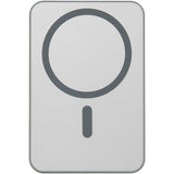 Power bank magnetico da 10.000 mAh in alluminio riciclato RCS Avis personalizzato con logo - Pubblienne