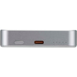 Power bank magnetico da 10.000 mAh in alluminio riciclato RCS Avis personalizzato con logo - Pubblienne