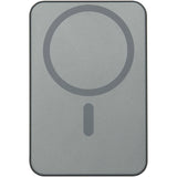 Power bank magnetico da 10.000 mAh in alluminio riciclato RCS Avis personalizzato con logo - Pubblienne