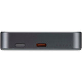 Power bank magnetico da 10.000 mAh in alluminio riciclato RCS Avis personalizzato con logo - Pubblienne