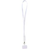 Lanyard per smartphone in plastica riciclata con cavo integrato per la sincronizzazione dati e la ricarica rapida 5 in 1 da 6 personalizzato con logo - Pubblienne