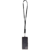 Lanyard per smartphone in plastica riciclata con cavo integrato per la sincronizzazione dati e la ricarica rapida 5 in 1 da 6 personalizzato con logo - Pubblienne