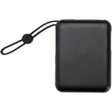 Power bank per tablet da 10.000 mAh e 35 W con cavo Tipo-C integrato in plastica riciclata Acrux personalizzato con logo - Pubblienne