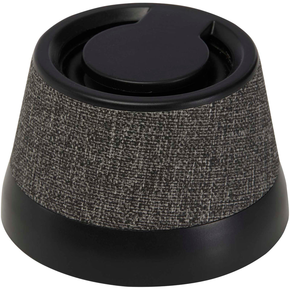 Speaker wireless magnetico in plastica riciclata da 3 W Horna personalizzato con logo - Pubblienne