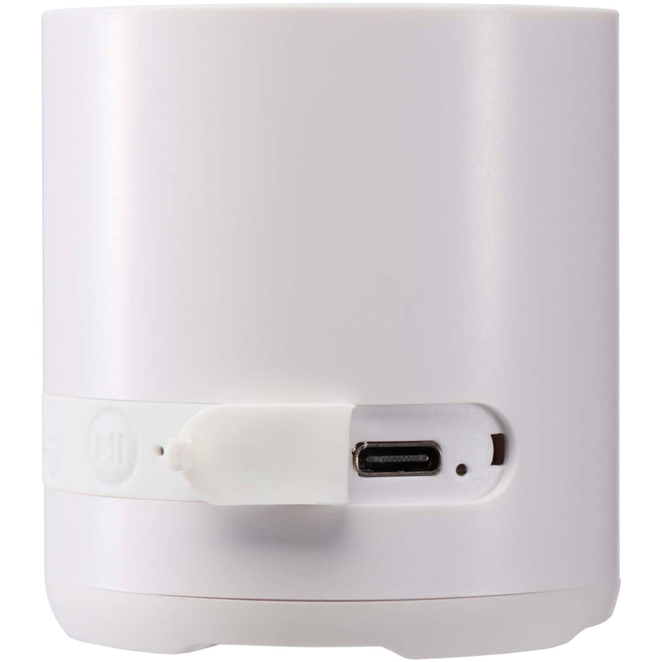 Speaker wireless da 3 W in plastica riciclata Hunor personalizzato con logo - Pubblienne