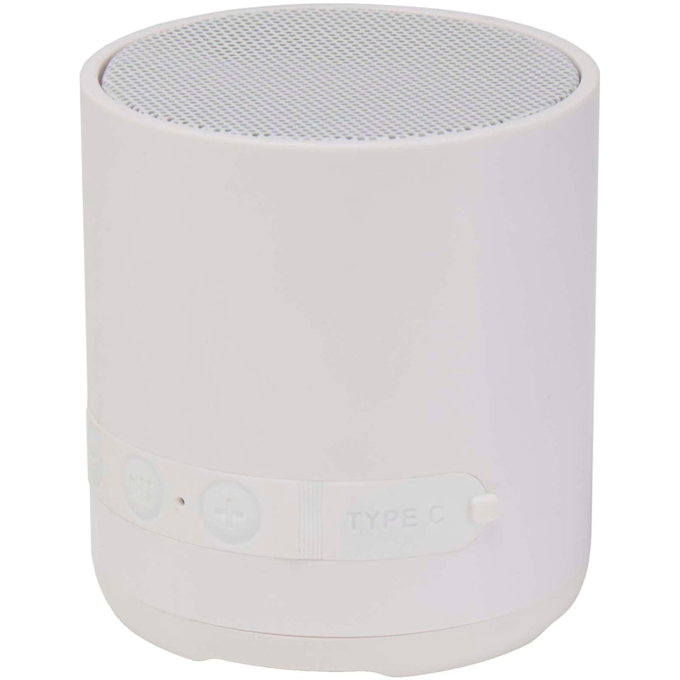 Speaker wireless da 3 W in plastica riciclata Hunor personalizzato con logo - Pubblienne