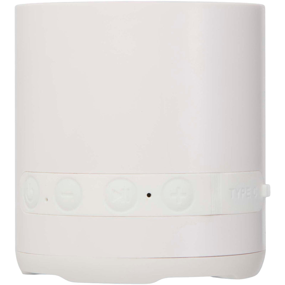 Speaker wireless da 3 W in plastica riciclata Hunor personalizzato con logo - Pubblienne