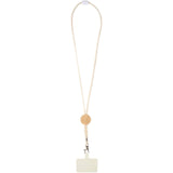 Lanyard per smartphone con dettagli in bambù Adhab personalizzato con logo - Pubblienne