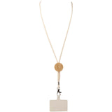 Lanyard per smartphone con dettagli in bambù Adhab personalizzato con logo - Pubblienne